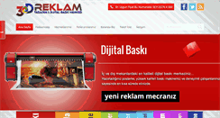 Desktop Screenshot of ankara3dreklam.com